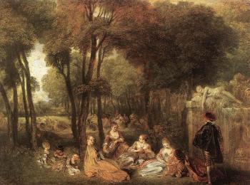 Jean-Antoine Watteau : Les Champs Elysees